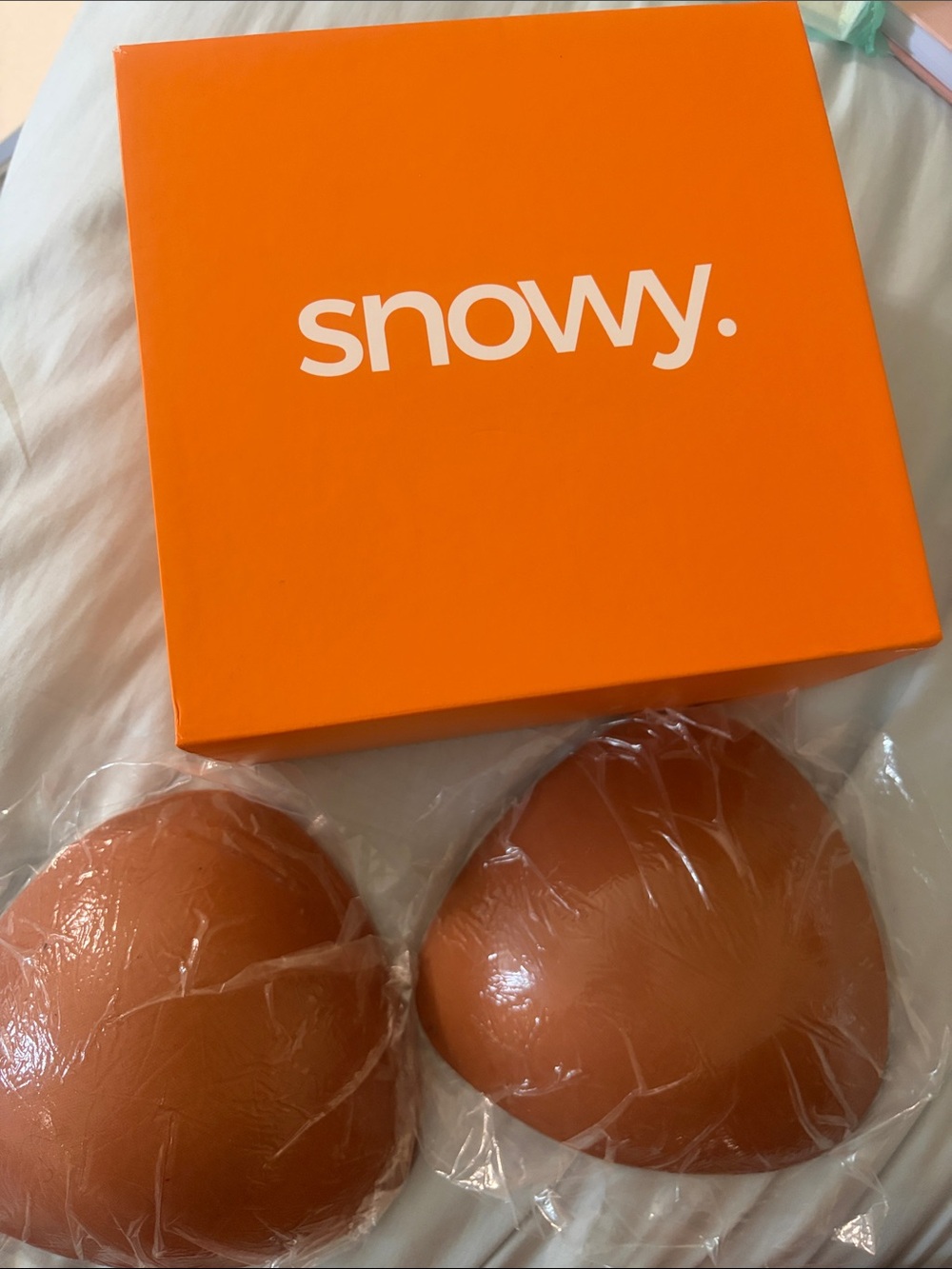 Tan Snowy Bra Inserts
